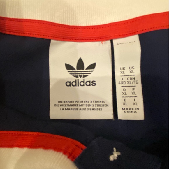 Adidas Pique Colorblock Short Sleeve Polo - Picture 2 of 3